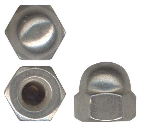 Stainless Steel 10-32 Acorn Nut