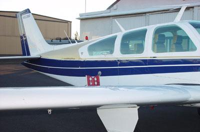 Speedbrakes For Beech 33 Series 12V