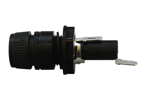 Tanis Panel Mount Fuse Holder For 1/4 Inch X 1 1/4 Inch Fuses Tahtb-42I