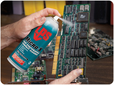 LPS 04516 Micro-X Fast Evap Contact Cleaner 11Oz Aerosol Case Of 12