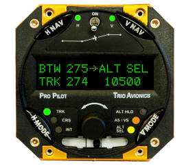 TRIO AVIONICS PRO-PILOT INSTRUMENT MOUNT AUTO PILOT