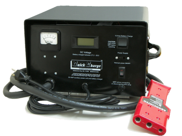 Apu Battery Charger 3 Pin Plug 28V 50Amp
