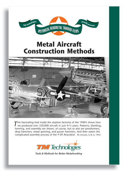 Metal Aircraft Construction Methods Dvd