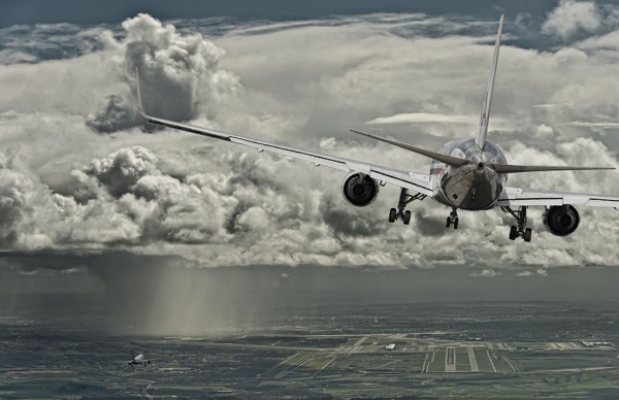 Jose Ocana Art Stormy Approach Print 54X36