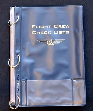 Flight Crew Checklist Binder