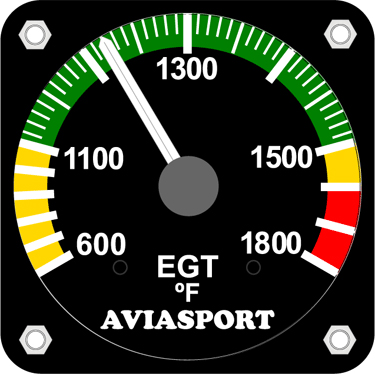 IM-781 2-1/4 EGT 600-1800 F Rotax 912