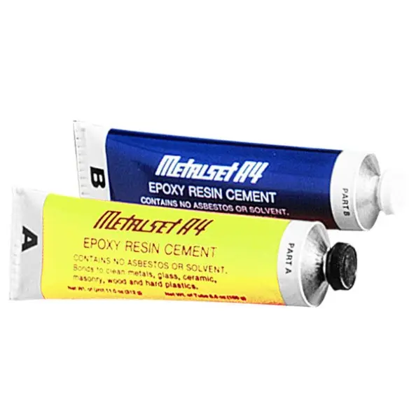 Metalset A4 Aluminum Filled Epoxy Adhesive 6Oz