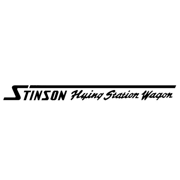 Decal Stinson Flying Station Wagon