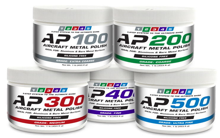 AP400 Aircraft Metal Polish - Fine 4.5 Oz.
