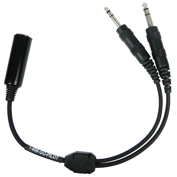 Pilot USA PA 92 Ultralight .25 To Dual GA Adapter