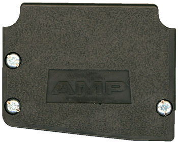 37 Pin Black Sub-D Connector Clamp Housing