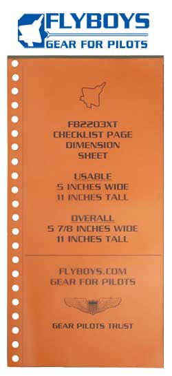 Flyboys Chklist Pg Extra Tall