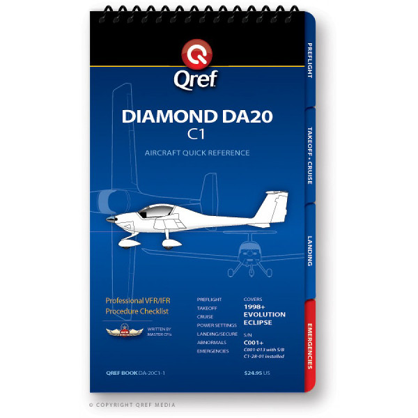 Diamond Star DA40 QREF Card