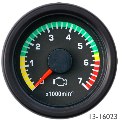 UL Flight Line 2 Rotor Tachometer 0-7000 12V