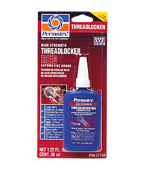 Permatex Threadlocker Red High Strength .20Oz