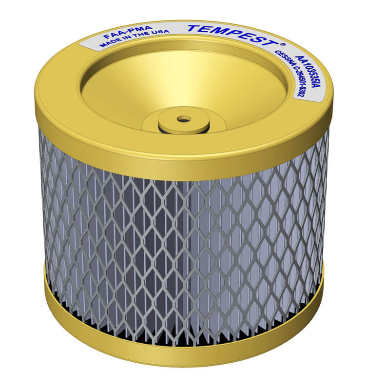 Tempest AeroGuard Air Filter Assembly Induction AA1035351A