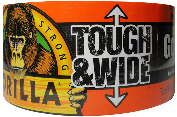 Gorilla Tape Tough & Wide Roll 25Yd X 2.88 In Wdth