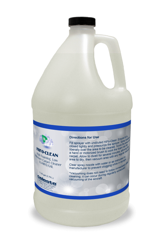 Celeste Hifo-Clean Carpet Cleaner 1 Gallon Jug