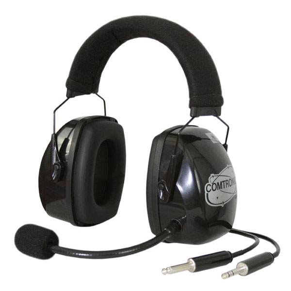 Comtronics Electret Headset COMMAir 5000 Black