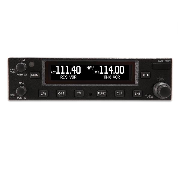 GARMIN GNC 255A COM W/ CUSTOM HARNESS W/ JACKS SINGLE COM
