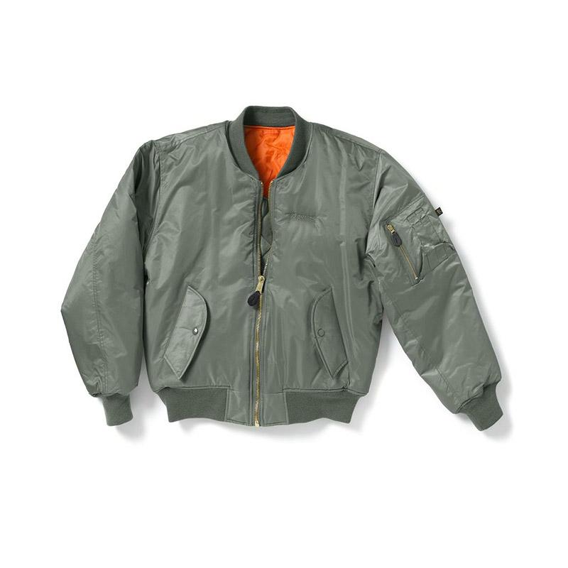 BOEING NYLON FLT JACKET GRN MD