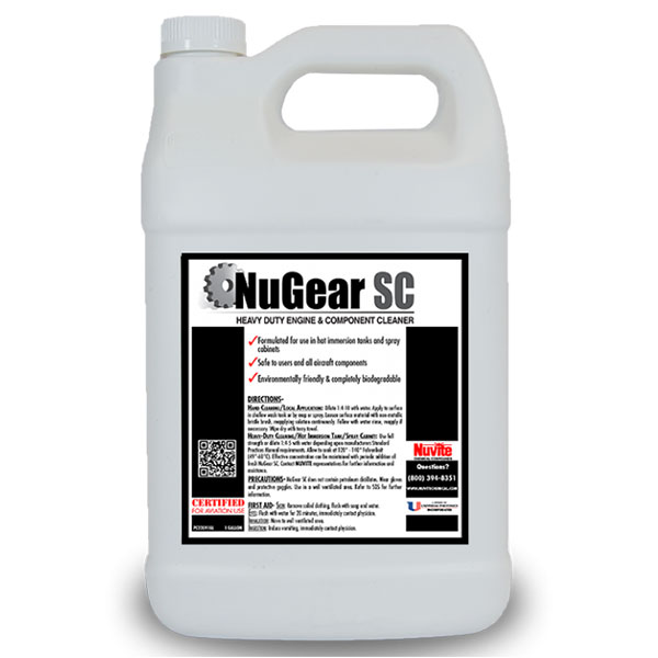 Nuvite Nugear Sc Clener 5Gal