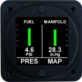 Aerospace Logic Fuel And Manifold Pressure Kit FM200K