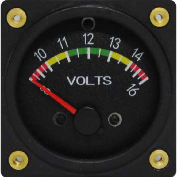 Swift 2-1/4 Voltmeter 8-16V