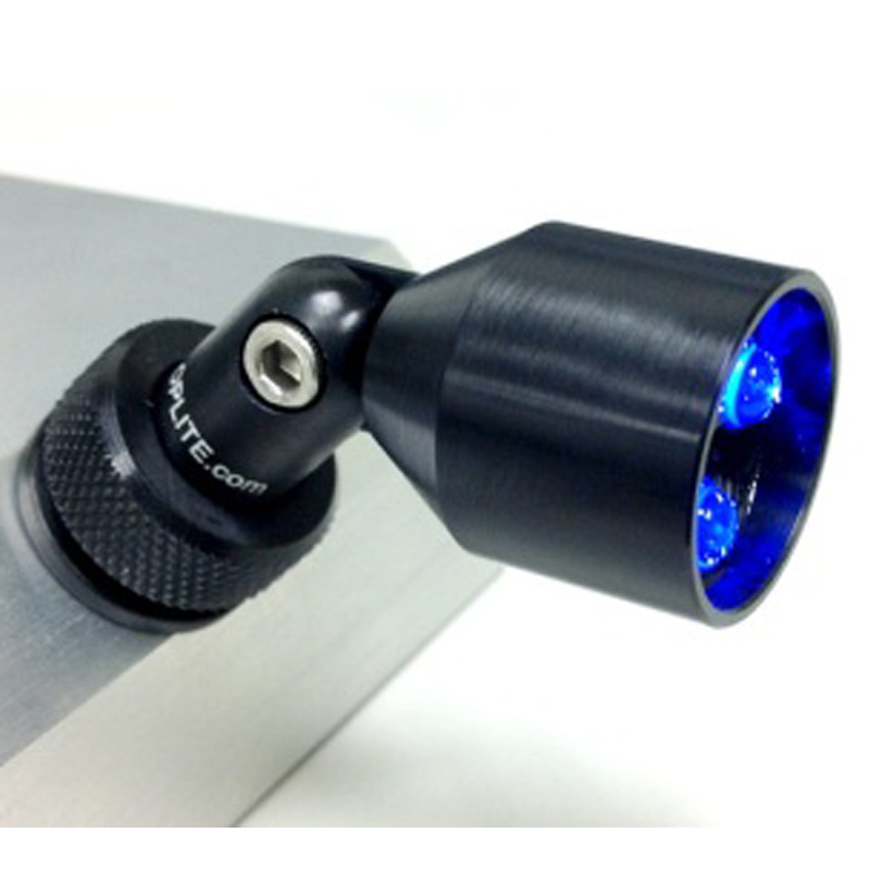 Panel Mount 12V 4 LED Single Color - Blue FAA/PMA