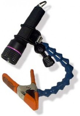 Mercury Clamp Flashlight Holder