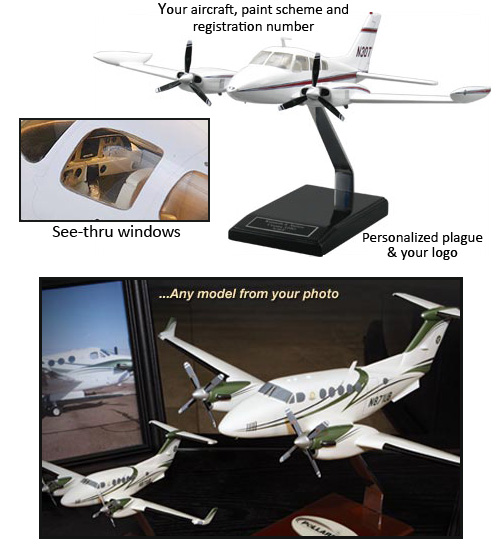 Custom Aircraft Model - Premium Plus