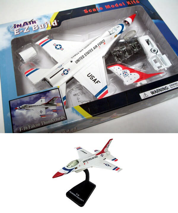E-Z Build Model Kit F16 Thunderbird