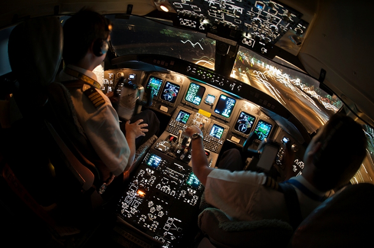 Jose Ocana Art Genova Runway 28 Clear To Land Print 21X14