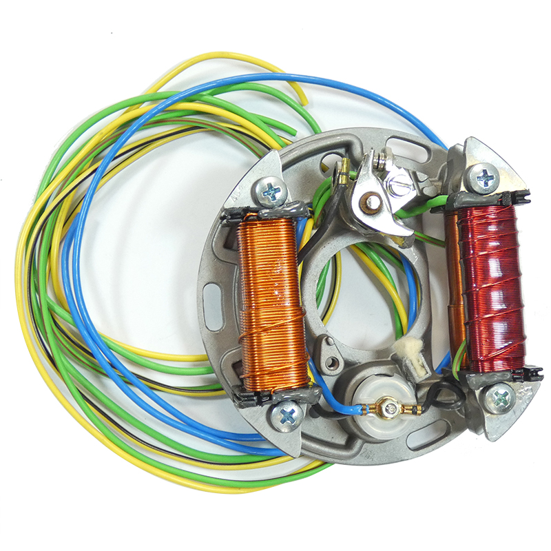 ROTAX 992-585 STATOR PLATE ASSY. 12V 75/23W