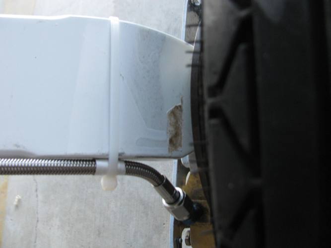 RV-12 Braided Gear Leg Hose Kit With Anti Abrasion Coating