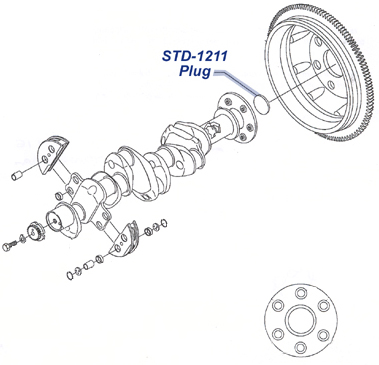 STD-1211 Lycoming Plug 2.00 Dia Expansion