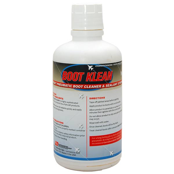 Corrosion Technologies Boot Klean Deice Boot Cleaner and Restorer - 1 Quart