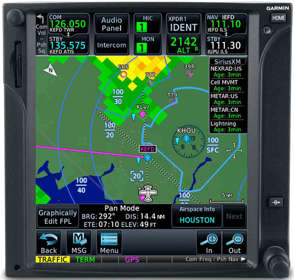 Garmin GDL 69A Sxm Datalink Weather/Audio Rec Fixed Wing