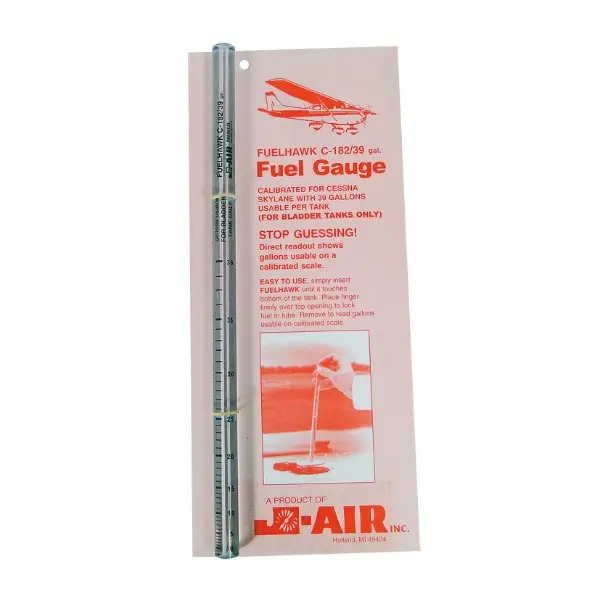 Fuelhawk C-182 39Gallon Fuel Gauge