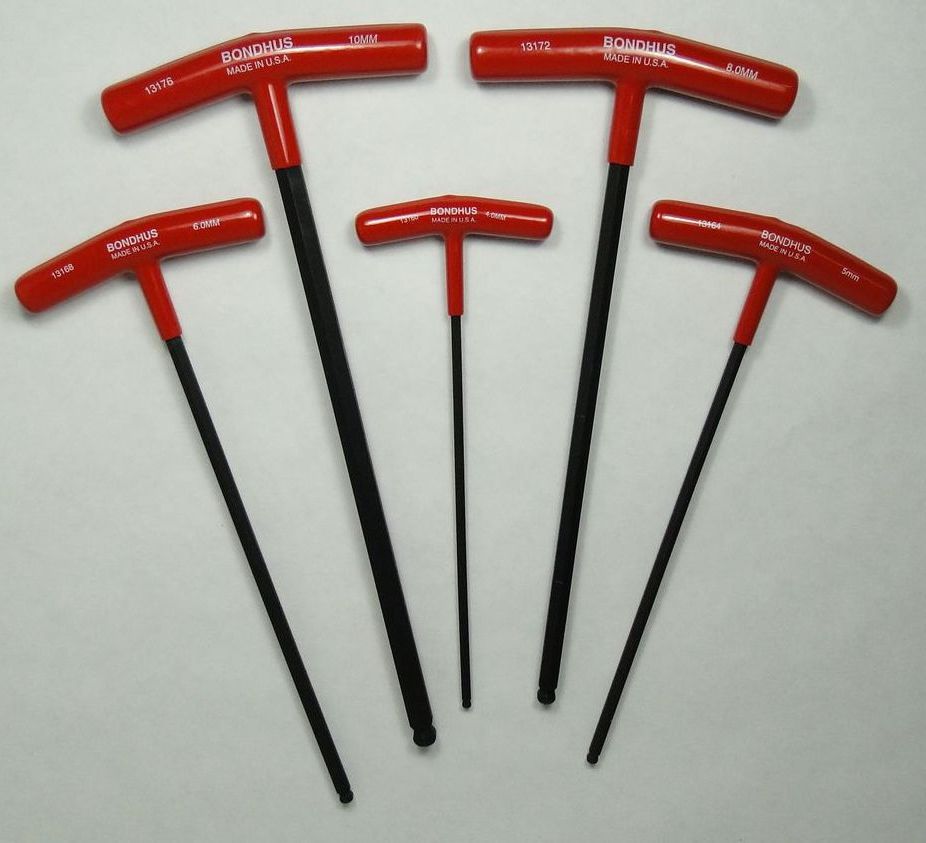 Balldriver T Handle Wrench Set