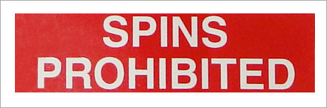 Spins Prohibited 1X 3