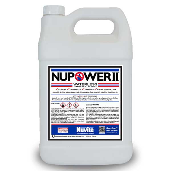 Nuvite Nupower II Cleaner/Polish Quart