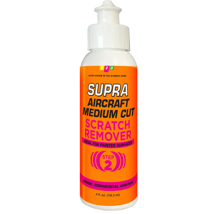 SUPRA AIRCRAFT CUT SCRATCH REMOVER - 16 OZ MEDIUM
