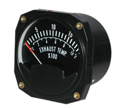 Westach 3-1/8 Square CHT 0-600F 3A1 Non-TSO