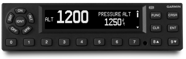 Garmin GTX 335 Transponder Mode Small With Custom Harness