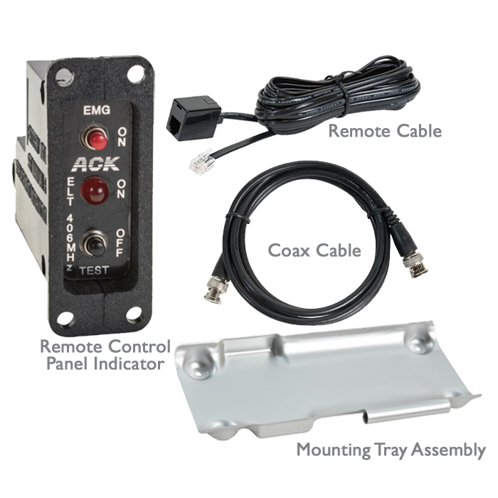 ACK E-04RC E-04 Retrofit To Complete ELT Kit Hardware