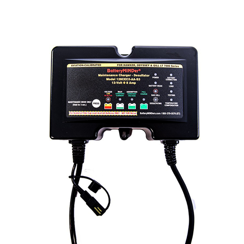 BatteryMINDer 12V-8A CeC2 Charger/Maintainer For Odyssey Batteries