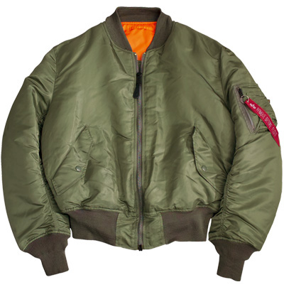 MA-1 FLIGHT JACKET MED SAGE