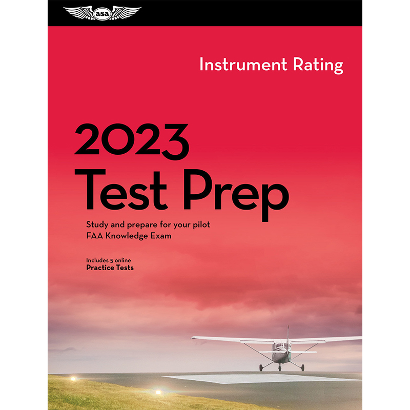 ASA INSTRUMENT RATING TEST PREP PLUS 2023