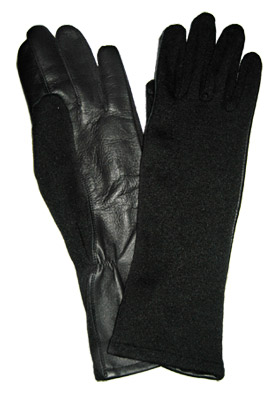 NOMEX FLIGHT GLOVES BLACK SIZE 11